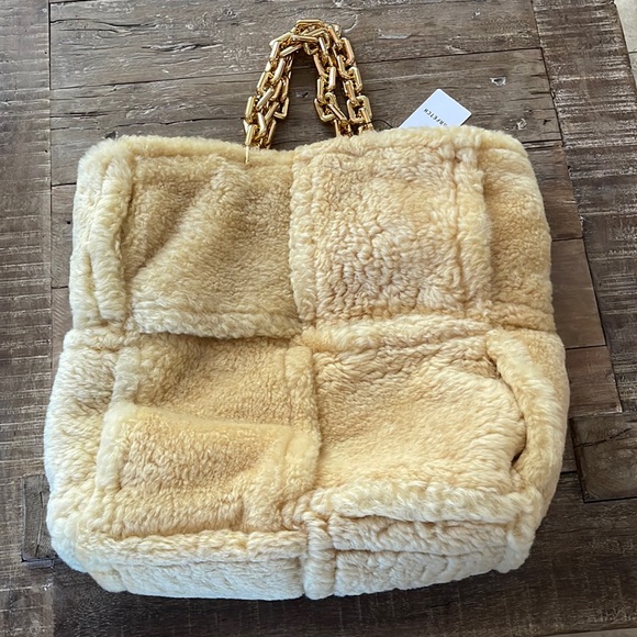 BOTTEGA VENETA Teddy Gold The Chain Tote - modeled this bag in video once - Picture 2 of 16